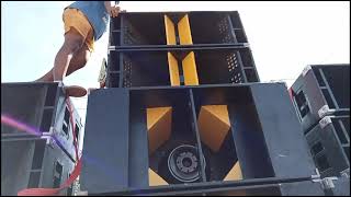 PARAFLEX SOUND TEST  C2E 16SUB ANG LUPIT POWERED BY DXB AUDIO [upl. by Leseil]