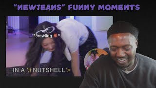 Reaction to NewJeans Jeans’ ZINES in a NUTSHELL funny moments [upl. by Innob]