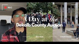 REALISTIC DAY at an Auction  Dekalb County GA [upl. by Felicle]