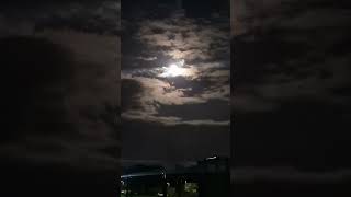 Beautiful full moon recorded on 17102024 in Hardwick Stockton On Tees [upl. by Annirok]