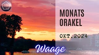 Waage ♎️ Orakel für Oktober 2024 🦋 Transformation [upl. by Artinad]