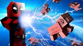 Deadpool Wizard 11  NEW SPELLS Waves amp Force Lightning Magic Modded Minecraft [upl. by Oicnaneb]