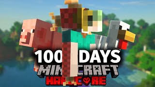 I Spent 100 Days Morphing in Minecraft Heres What Happened [upl. by Cullie]