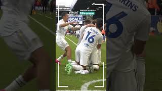 Summerville goal sends Elland Road wild shorts [upl. by Hamfurd855]