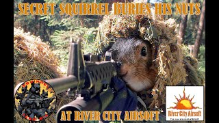 Secret Squirrel buries his nuts…At River City Airsoft [upl. by Neirol]