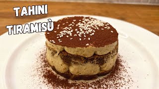 CREATIVE TIRAMISU Recipe with Tahini and Cardamon [upl. by Bohrer]