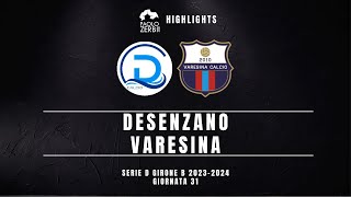 HIGHLIGHTS Serie D Gir B 2324  Desenzano  Varesina [upl. by Hughie]