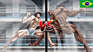 🇧🇷 BAKI VS OLIVA  LUTA COMPLETA PT 1  BAKI SON OF OGRE DUBLADO [upl. by Anikas]