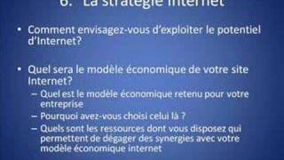 Business Plan  Votre stratégie internet vidéo 7 sur 10 [upl. by Erdied369]