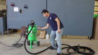 How to Use the DB150 Dustless Blasting Equipment [upl. by Trefor]