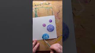 Simple watercolour baubles Christmas card artist watercolour christmascard baubles [upl. by Renat358]