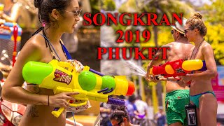 SONGKRAN FESTIVAL 2019 PHUKET  Thailand New Year on Phuket island The best holiday in Thailand [upl. by Cornell629]