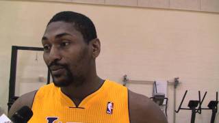 Metta World Peace thanks Jesus Christ that he still has his teeth [upl. by Lorenzo]