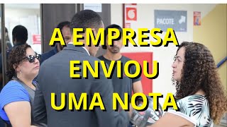 DEPOIS DE REPORTAGEM POLMICA EMPRESA ENVIA NOTA [upl. by Riobard]