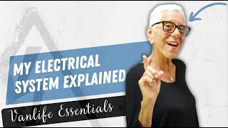 VANLIFE ESSENTIALS MY ELECTRICAL SYSTEM EXPLAINED [upl. by Danell697]