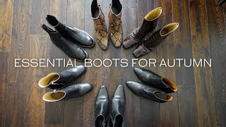 Essential Boots for Autumn My Boot Collection amp How I Style Them [upl. by Ecirtak]