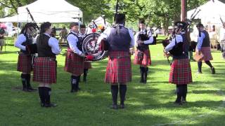 Ithaca Celtic Festival Leatherstocking District Pipe Band [upl. by Dagmar]