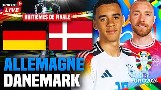 🔴ALLEMAGNE  DANEMARK 20 🔥HUITIEME DE FINALE euro 2024 [upl. by Lusa926]