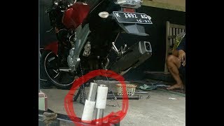 Ganti bosh arm Scorpio dengan bosh arm teflon Vixion [upl. by Dardani588]