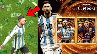 JUGANDO con las NUEVAS CARTAS de MESSI quotBIG TIMEquot 🤩⚽  EFOOTBALL 2024 Mobile [upl. by Ball655]