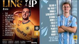 Wolverhampton Wanderers 23 Coventry City  FA Cup 202324  Talksport commentary [upl. by Othello215]