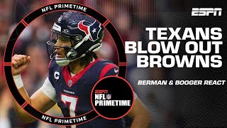 Browns vs Texans Recap Houston got more amp more impressive Berman  NFL Primetime [upl. by Peednama635]