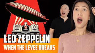 Led Zeppelin  When The Levee Breaks 1st Time Reaction [upl. by Orford]