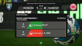 Frosinone vs Frankfurt [upl. by Leo]