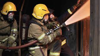 Fire Fighting Training at The Maritime Skills Academy Dover [upl. by Skerl]