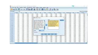 SPSS Data Transform and Data analysis Part 3 [upl. by Elkcim]