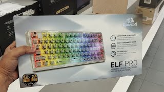 Best Transparent Mechanical Gaming Keyboard Redragon K649 EFL pro Rgb sadhintechbd review [upl. by Leuams]