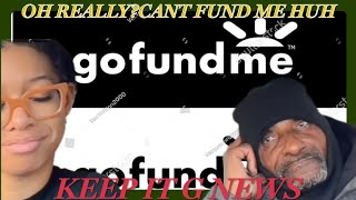 GO FUNDME HOLDING BLK HOMESLESS MAN FUNDS [upl. by Minoru]