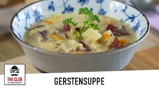 Bündner Gerstensuppe  theclubch  Rezept 33 [upl. by Natsirk]