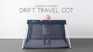 Unboxing The Drift Travel Cot [upl. by Erbe]