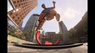 Skate 4 Trickline clip  SkateClub [upl. by Larkins]