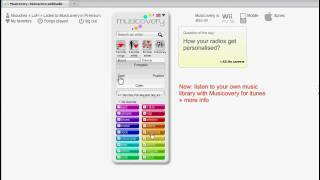 musicovery tutorial [upl. by Bores130]