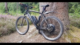 KirbEbike 48V  1000W Ebike Conversion  Speed Test [upl. by Aneelehs583]