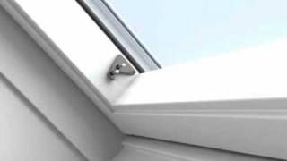 Installation video for VELUX Manual Roller blind with hooks [upl. by Akinahs]