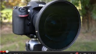 Review Of The Fotodiox Wonderpana 145 Adapter Kit For The Nikon 1424mm Lens [upl. by Ynnus]