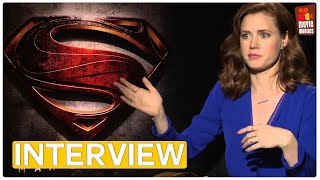 Man of Steel  Amy Adams Interview 2013 [upl. by Yemac972]