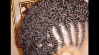 Update and New Protective Style Updo Flat Twist Pin Curls [upl. by Gaudette]