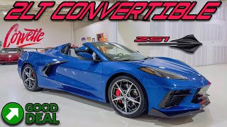 2021 Elkhart Lake Blue Z51 C8 Great Buy at Corvette World [upl. by Ihculo]