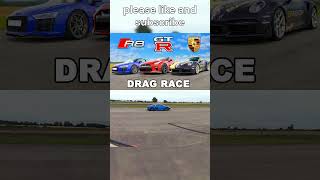 950HP Audi R8 vs 1000HP Nisan GTR R35 vs 900HP Porsche Turbo S😈😱 shortsfeeds porscheturbos [upl. by Frissell817]