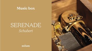 Serenade  Schubert  30 Notes WindUp Music Box [upl. by Ameehs]