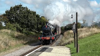 Gloucestershire Warwickshire Railway  3850 Returns [upl. by Leith]