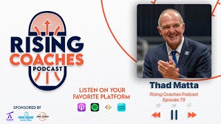 Rising Coaches Podcast Ep 79  Thad Matta [upl. by Neetsuj]