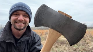 Hanging a Vintage Double Bit Axe [upl. by Lori]