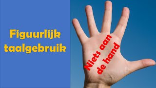 Spreekwoorden uitdrukkingen en gezegden  Figuurlijk taalgebruik [upl. by Capps]