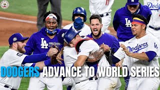 Dodgers Beat Mets amp Advance to World Series [upl. by Anett]