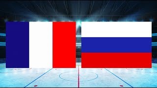 France vs Russia 07 – May 4 2018  Game Highlights  World ChampionShip 2018 [upl. by Kellsie]